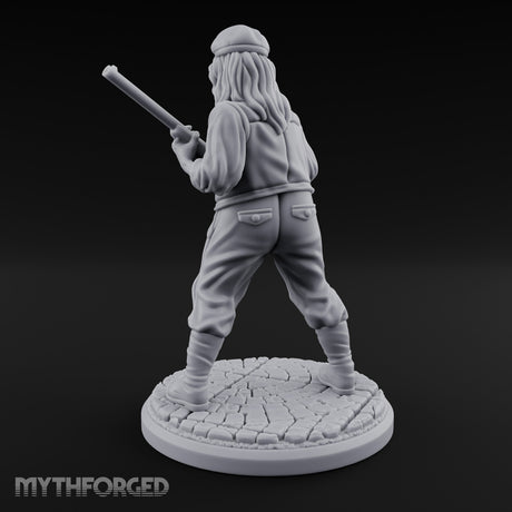 Rifle Levelling Hybrid Hunter Miniature for Dungeons and Dragons, Pathfinder or other TTRPGs