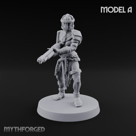 Rifle Levelling Ragged Wretched Marauder A