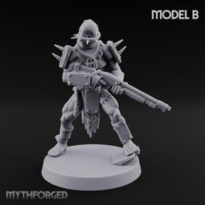 Rifle Levelling Ragged Wretched Marauder B
