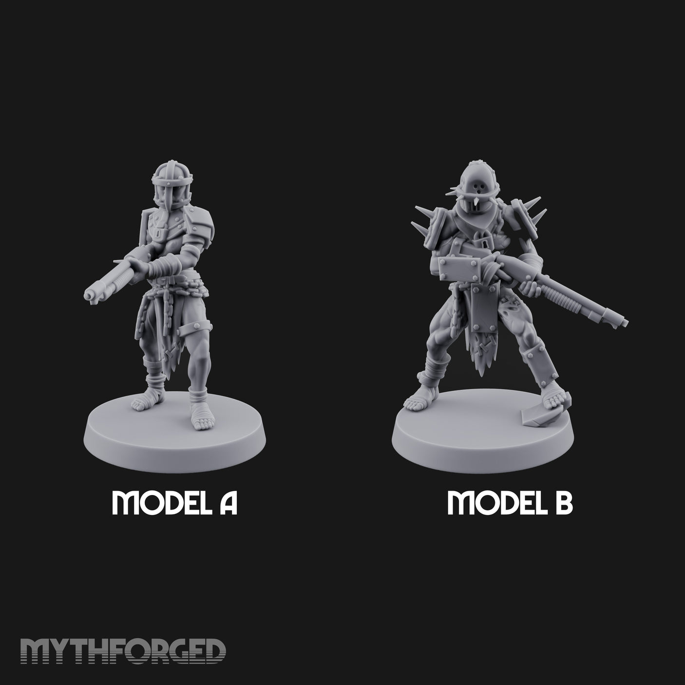 Rifle Levelling Ragged Wretched Marauders — Full Set