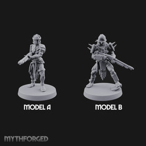 Rifle Levelling Ragged Wretched Marauders — Full Set