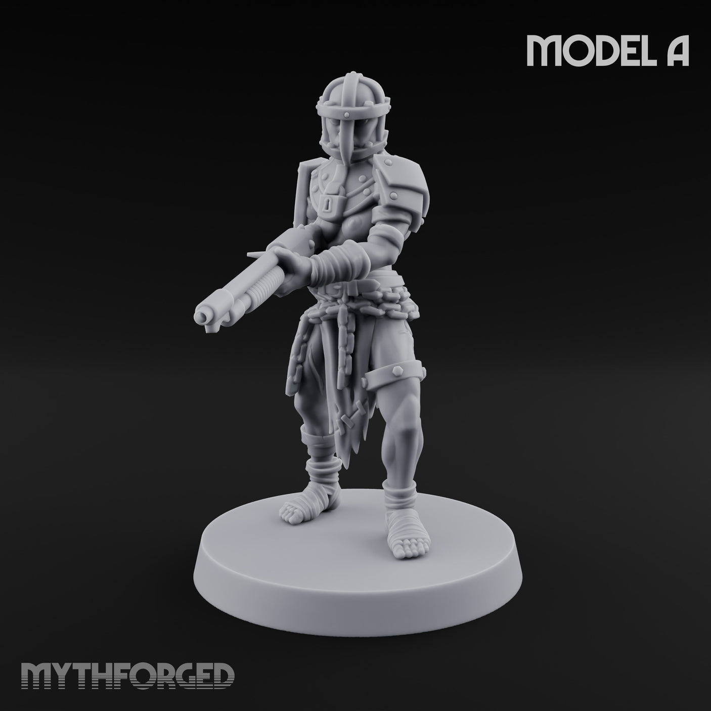 Rifle Levelling Ragged Wretched Marauders — A