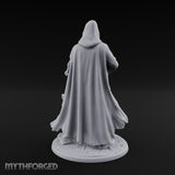 Rifle Lowering Human Cultist Miniature for Dungeons and Dragons, Pathfinder or other TTRPGs