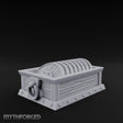 Ring-Handled Rivet-Footed Rope Storage Crate
