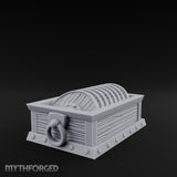 Ring-Handled Rivet-Footed Rope Storage Crate gallery 1
