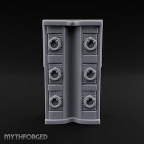Ring-Handled Six-Drawer Noble Dresser Miniature for Dungeons and Dragons, Pathfinder or other TTRPGs