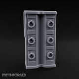 Ring-Handled Six-Drawer Noble Dresser Miniature for Dungeons and Dragons, Pathfinder or other TTRPGs