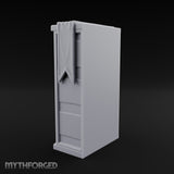 Ring-Handled Six-Drawer Noble Dresser Miniature for Dungeons and Dragons, Pathfinder or other TTRPGs