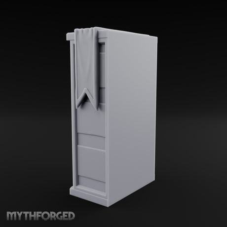 Ring-Handled Six-Drawer Noble Dresser Miniature for Dungeons and Dragons, Pathfinder or other TTRPGs