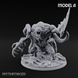 Fangs Dripping Menace Star Spawn Manglers Miniature for Dungeons and Dragons, Pathfinder or other TTRPGs