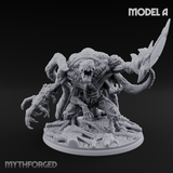 Fangs Dripping Menace Star Spawn Manglers A Miniature for Dungeons and Dragons, Pathfinder or other TTRPGs