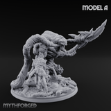 Fangs Dripping Menace Star Spawn Manglers A Miniature for Dungeons and Dragons, Pathfinder or other TTRPGs