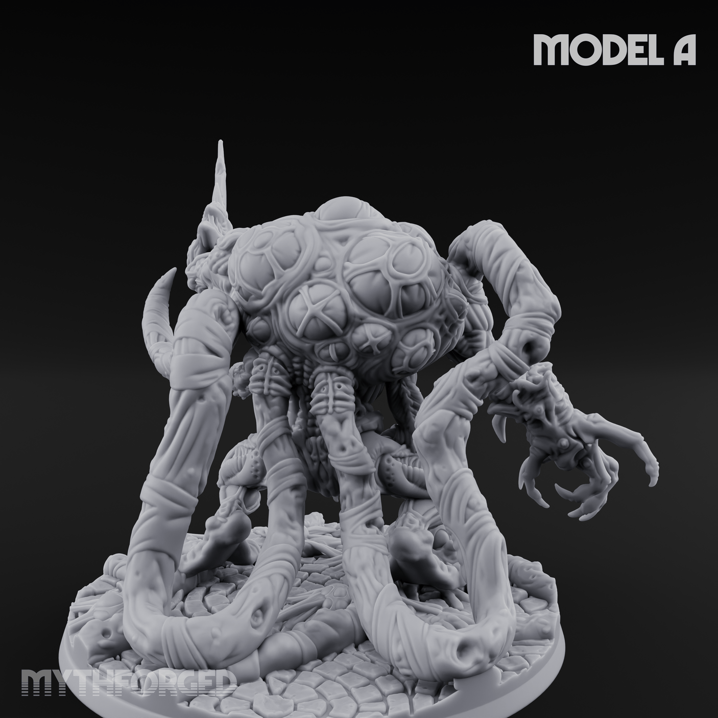 Fangs Dripping Menace Star Spawn Manglers A Miniature for Dungeons and Dragons, Pathfinder or other TTRPGs