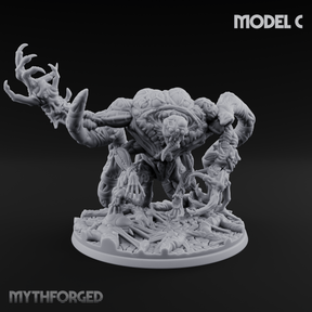 Fangs Dripping Menace Star Spawn Manglers C Miniature for Dungeons and Dragons, Pathfinder or other TTRPGs