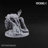 Fangs Dripping Menace Star Spawn Manglers C Miniature for Dungeons and Dragons, Pathfinder or other TTRPGs