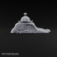 Rivet-Plated Dome-Capped Steampunk Automobile Miniature for Dungeons and Dragons, Pathfinder or other TTRPGs
