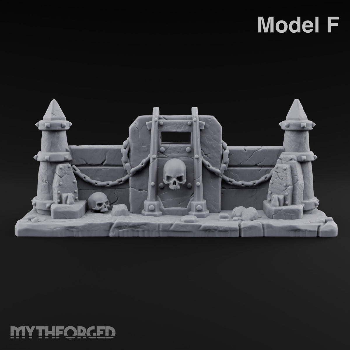 Everything Bolted Down Except Hope Industrial Battlefield Terrain Prop F