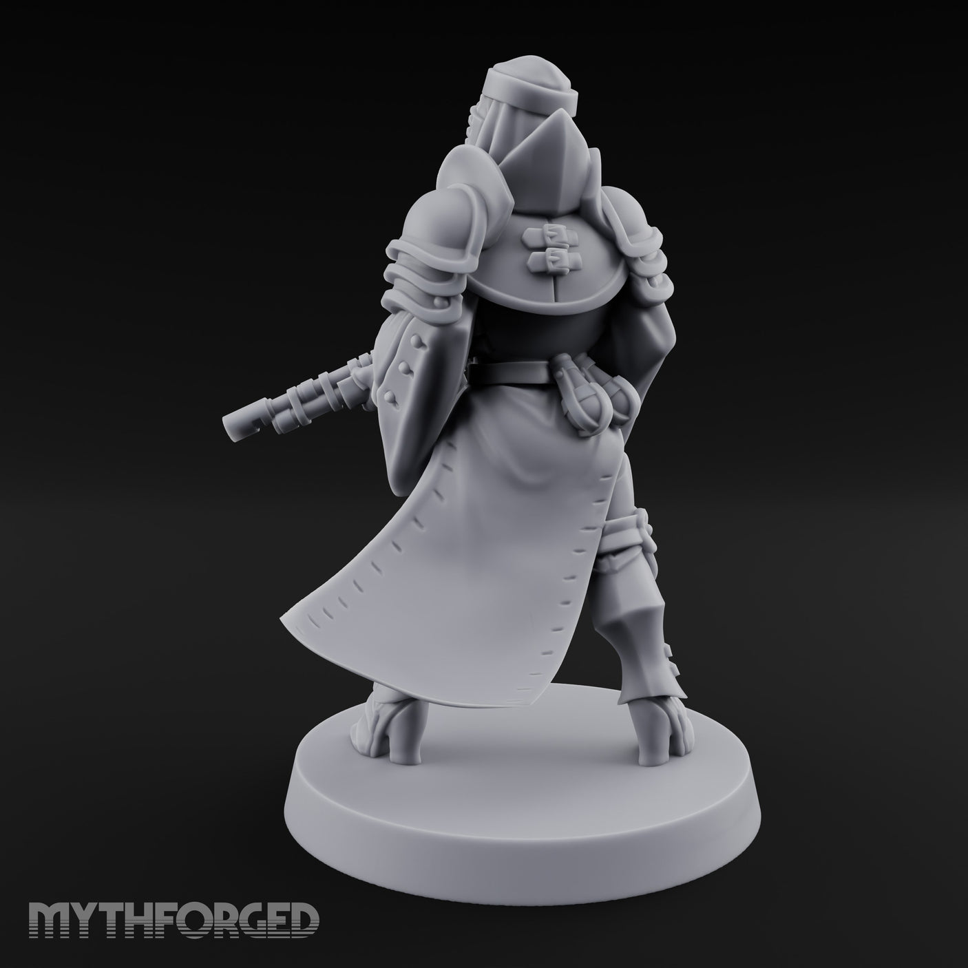 Robed Rifle Cradling Human Sniper Priestess gallery 11