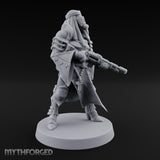 Robed Rifle Cradling Human Sniper Priestess gallery 5