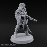 Robed Rifle Cradling Human Sniper Priestess gallery 6