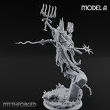 Robes Trailing Lich Shaman A Miniature for Dungeons and Dragons, Pathfinder or other TTRPGs