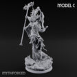 Robes Trailing Lich Shaman C Miniature for Dungeons and Dragons, Pathfinder or other TTRPGs