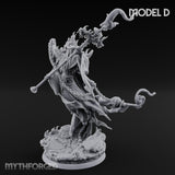 Robes Trailing Lich Shaman D Miniature for Dungeons and Dragons, Pathfinder or other TTRPGs