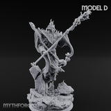 Robes Trailing Lich Shaman D Miniature for Dungeons and Dragons, Pathfinder or other TTRPGs