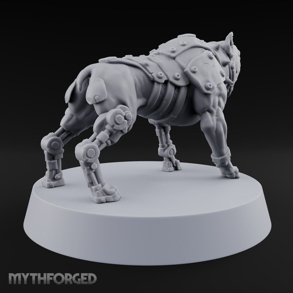Bite Now, Calibrate Later Hell Hound Cybernetic Dog A