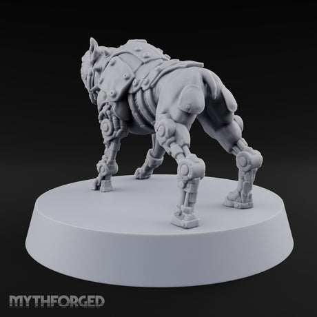 Bite Now, Calibrate Later Hell Hound Cybernetic Dog A