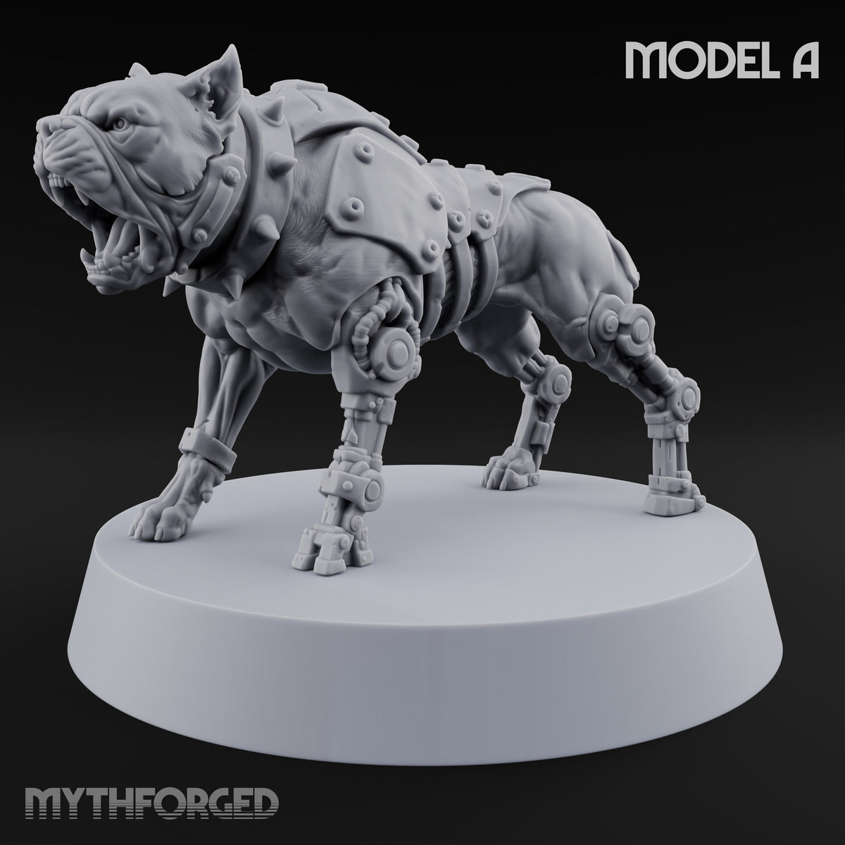 Bite Now, Calibrate Later Hell Hound Cybernetic Dog A