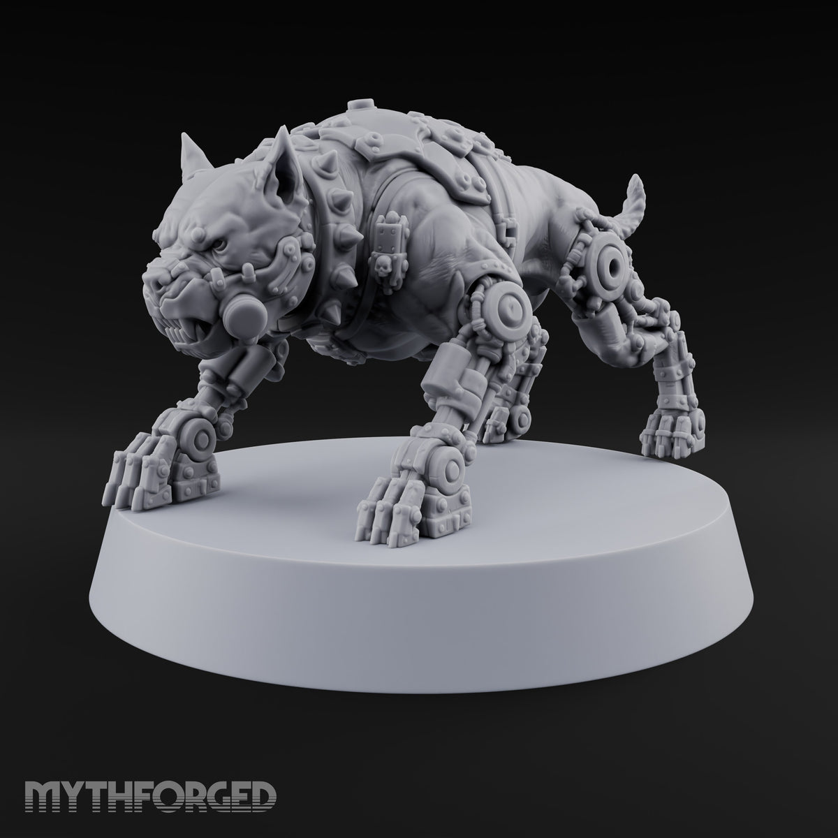 Bite Now, Calibrate Later Hell Hound Cybernetic Dogs — B