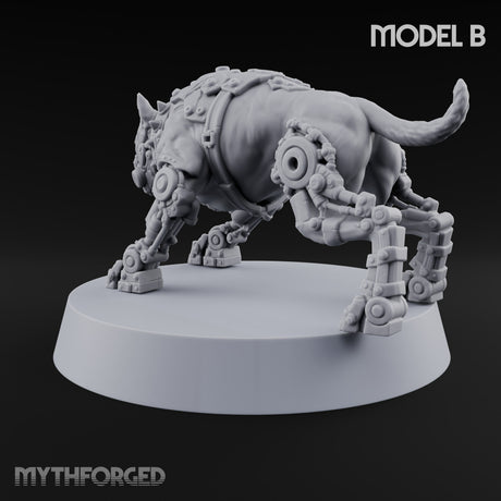 Bite Now, Calibrate Later Hell Hound Cybernetic Dogs — B