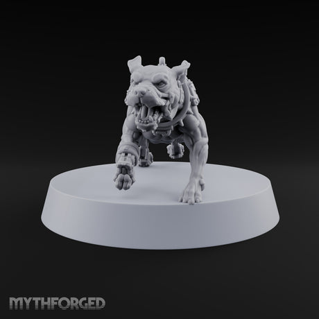 Bite Now, Calibrate Later Hell Hound Cybernetic Dog C