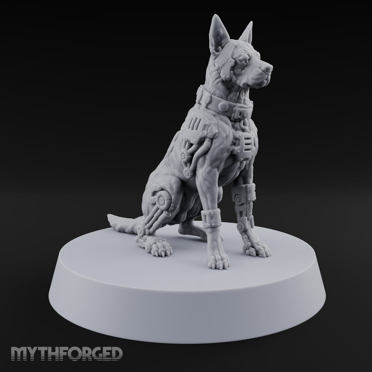Bite Now, Calibrate Later Hell Hound Cybernetic Dog D