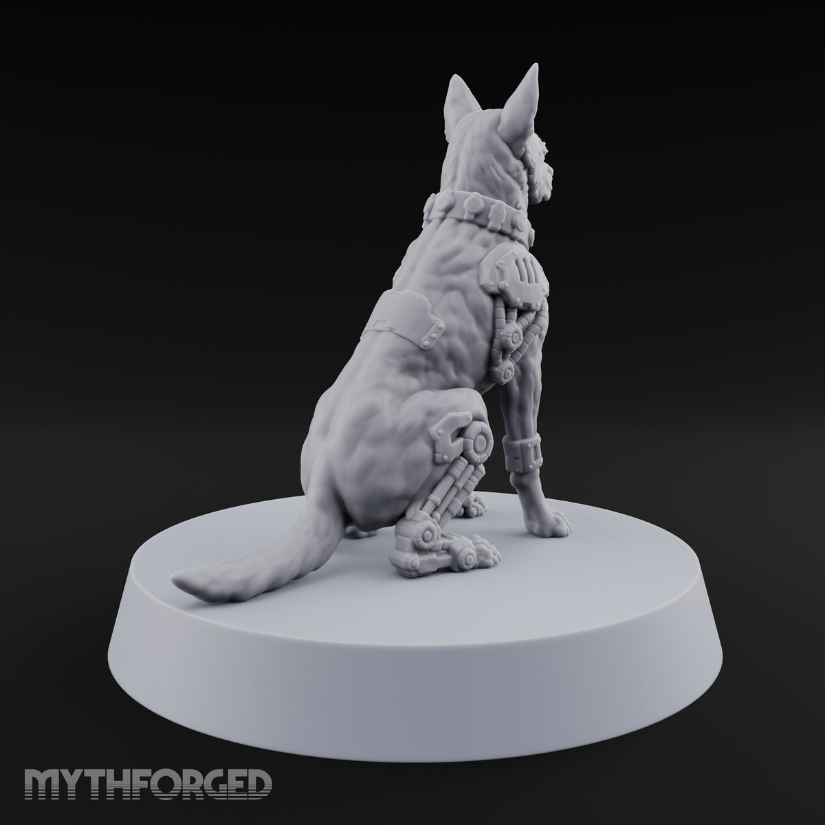 Bite Now, Calibrate Later Hell Hound Cybernetic Dog D