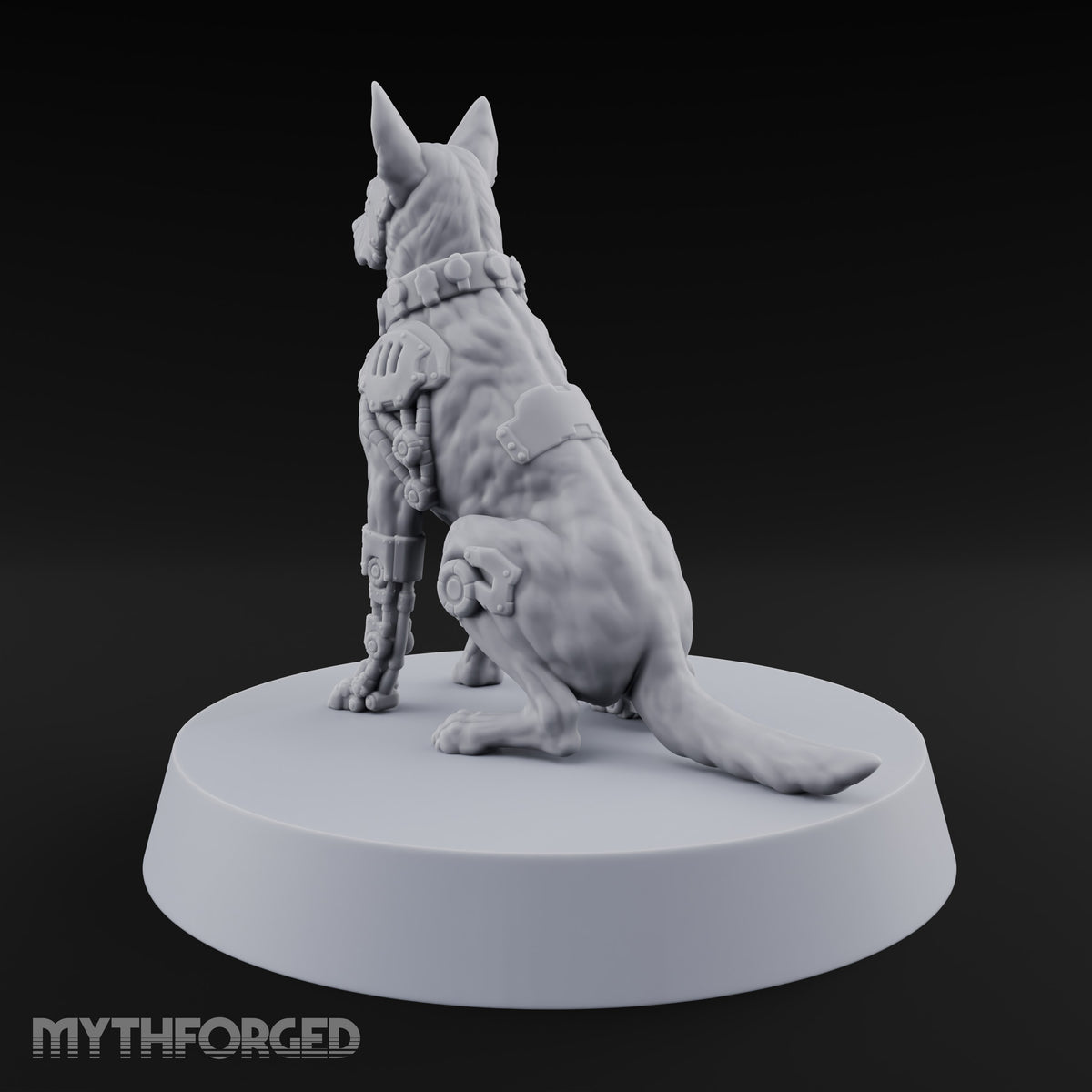 Bite Now, Calibrate Later Hell Hound Cybernetic Dog D