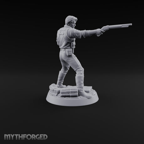 Torchlit Aim Human Gunslinger