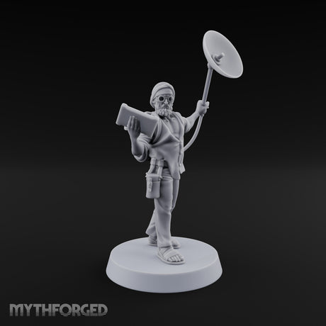 Gadgets and Grimoires Human Civilians with Orb, Book and Dish — B