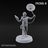Gadgets and Grimoires Human Civilians with Orb, Book and Dish — B