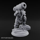 Shouldering the Big Gun Dwarf Cannoneer