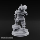 Shouldering the Big Gun Dwarf Cannoneer