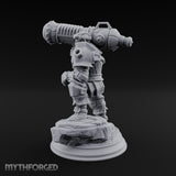 Shouldering the Big Gun Dwarf Cannoneer