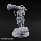 Shouldering the Big Gun Dwarf Cannoneer