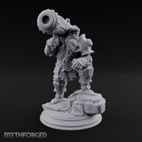 Shouldering the Big Gun Dwarf Cannoneer