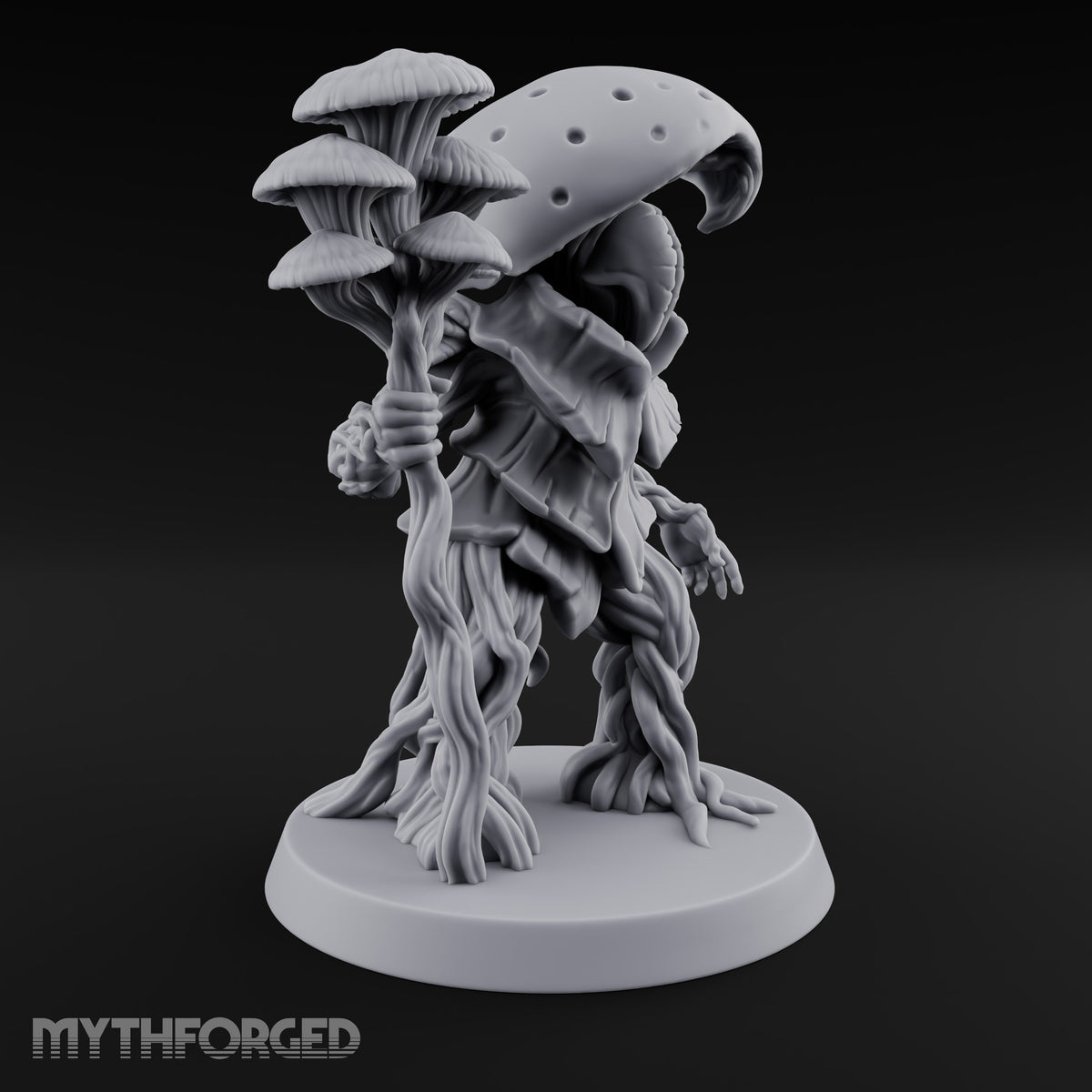 Grown Into the Sermon Myconid Staff Bearer