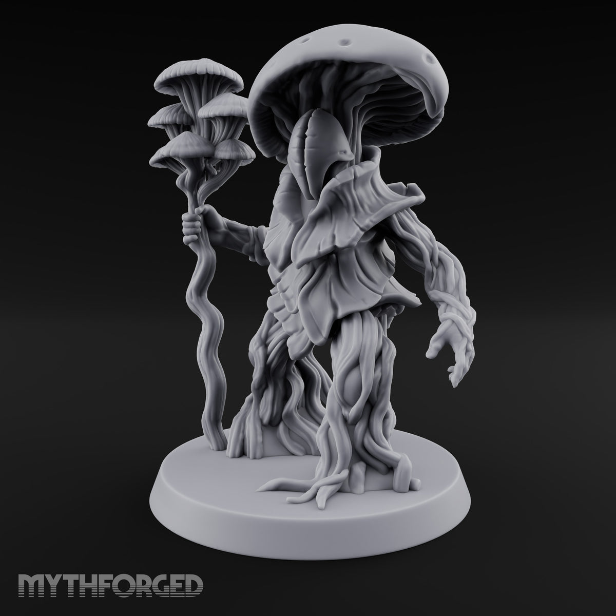 Grown Into the Sermon Myconid Staff Bearer
