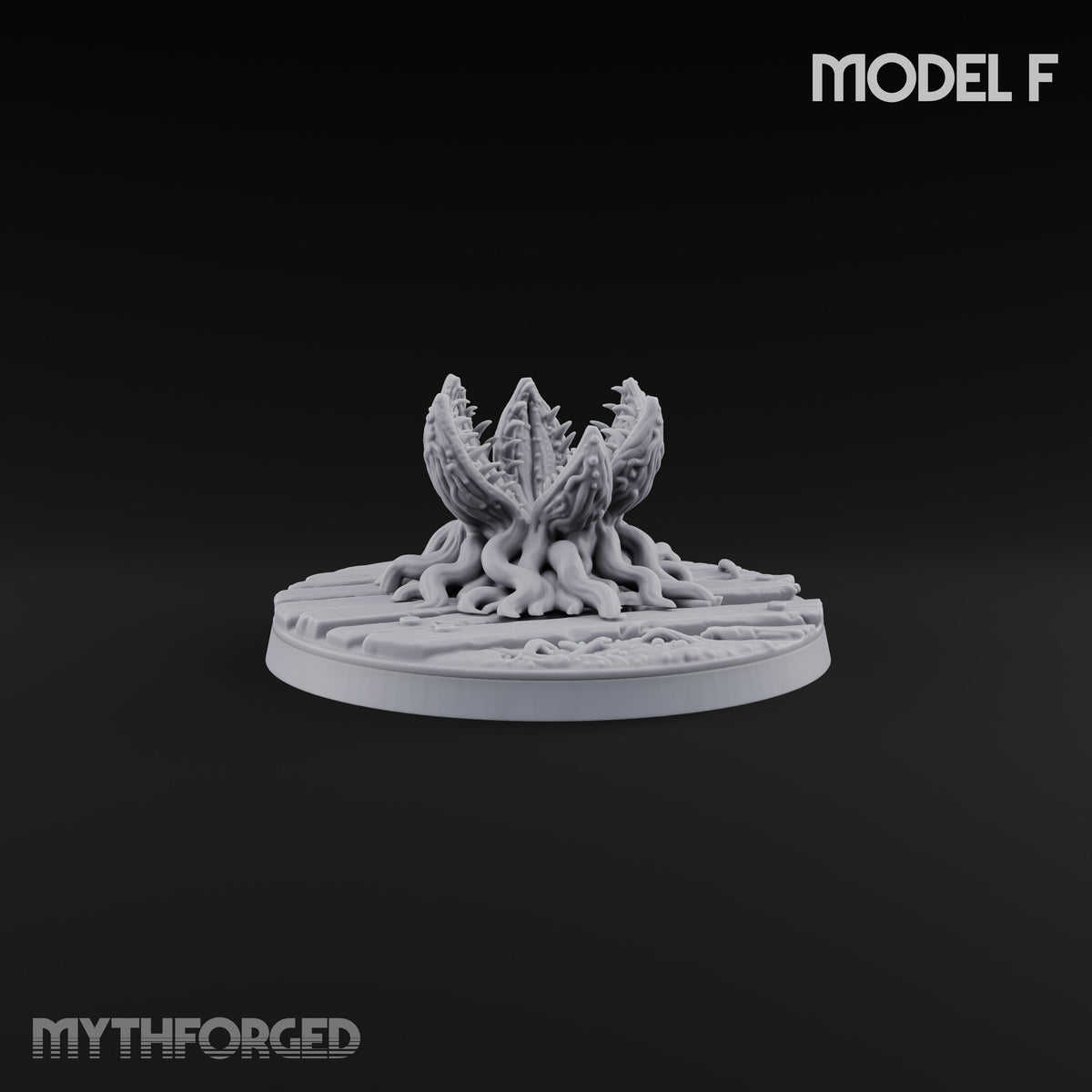 Lurking in the Mire Swamp Monster F Miniature for Dungeons and Dragons, Pathfinder or other TTRPGs