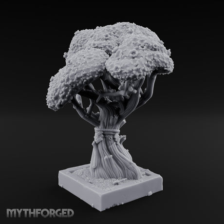 Rope-Bound Blossom-Canopied Sacred Twisted Tree gallery 2