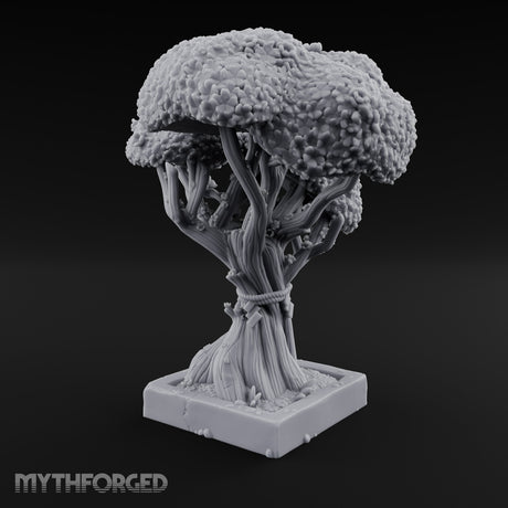 Rope-Bound Blossom-Canopied Sacred Twisted Tree gallery 6